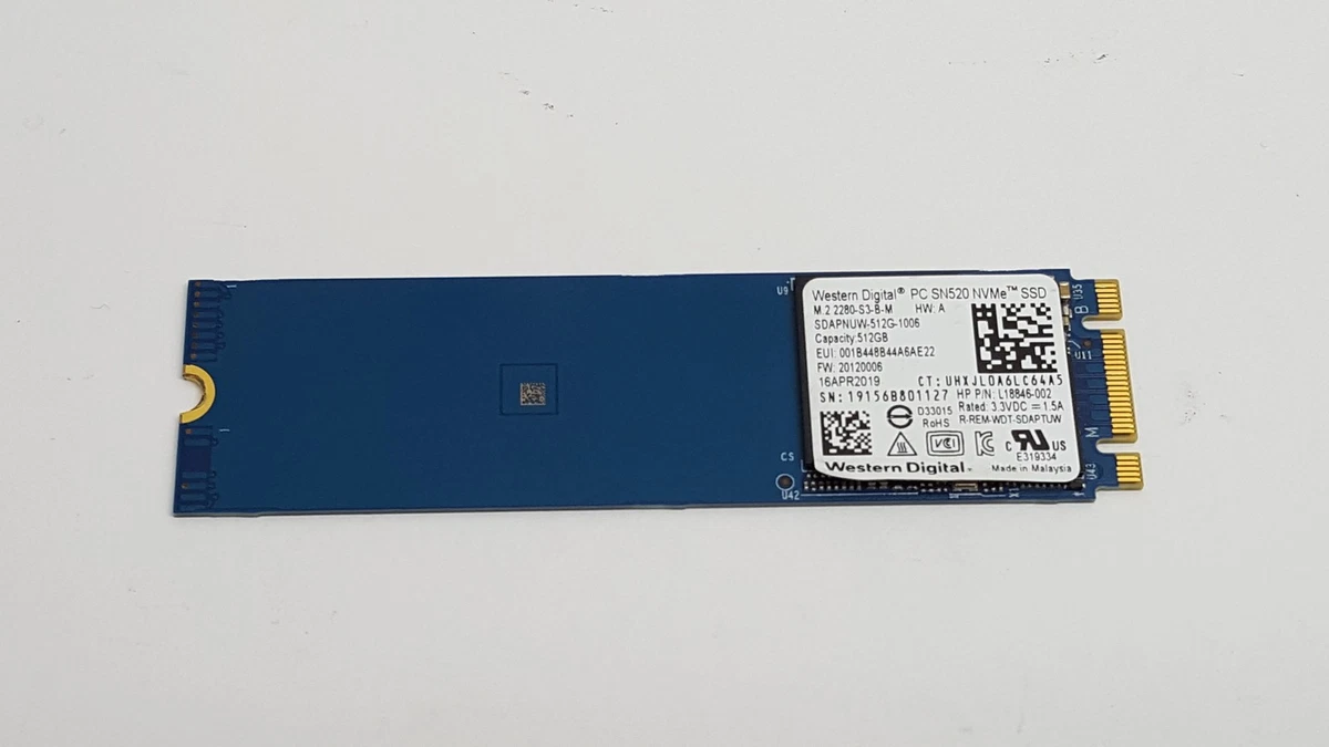 Western Digital M.2 Interface 512 GB Solid State Drives for sale