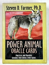 Power Animal Oracle Cards S. Farmer VG+ 2004  Please See Photos Mystical