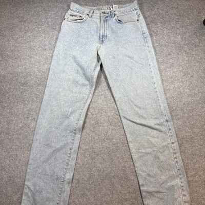 Vintage Calvin Klein Light Blue Denim Jeans Men s Size 9, 30x32 Made In USA 90s