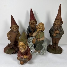 5 Tom Clark Gnome Figurines Shelf Sitter Figu...
