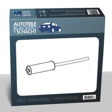 Auspuff Mitteltopf für VW PASSAT B8 + Variant