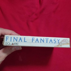 Final Fantasy 1 NES SQUARE Nintendo Famicom With Box from Japan Used Rare