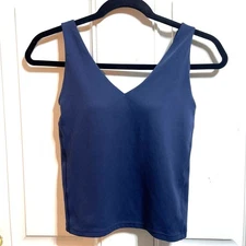Uniqlo AlRism Active Built In Bra Sleeveless Tank Women's Sz XS