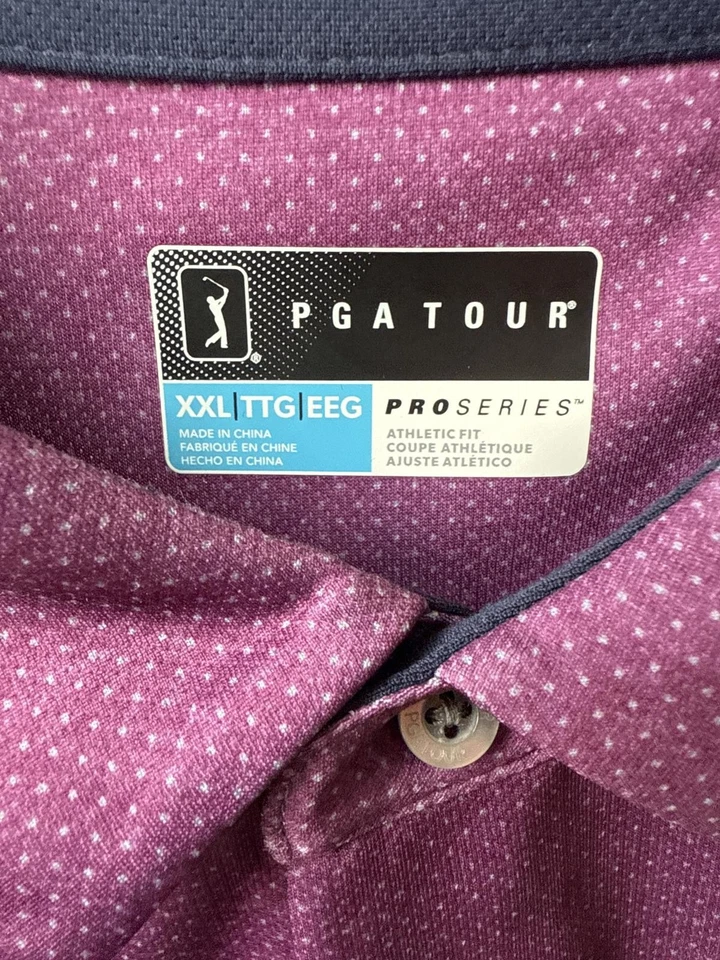 Polo para hombre PGA Tour Pro Series XXL Foto 2 de 3