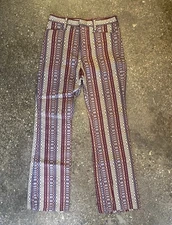 Vintage 70s Levi’s Big E Flared Hippie Print Jimi Hendrix Pants