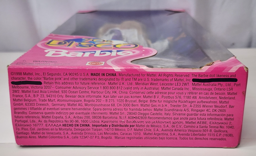 Barbie Disco anni 70 BAMBOLA 1998 EDIZIONE SPECIALE opaca; 19928 NRFB - Foto 7 di 7