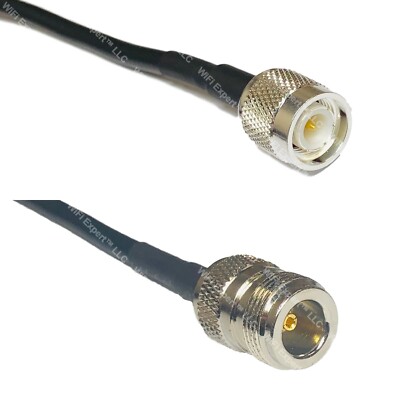 RFC240UF TNC MALE to N FEMALE RF Cable FAST-SHIP LOT