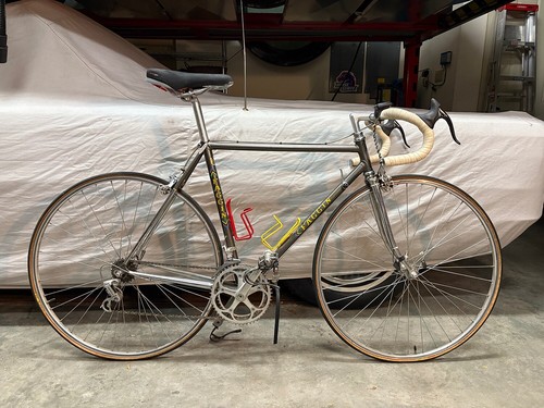 Vintage 80's Road Bike - Faggin Campione Del Mondo / Columbus Frame 54cm