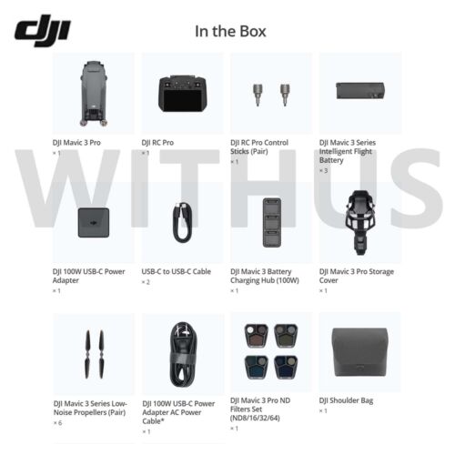 DJI Mavic 3 Pro Fly More Combo (DJI RC Pro) Camera Drone (3 Batteries)_ - Picture 3 of 9