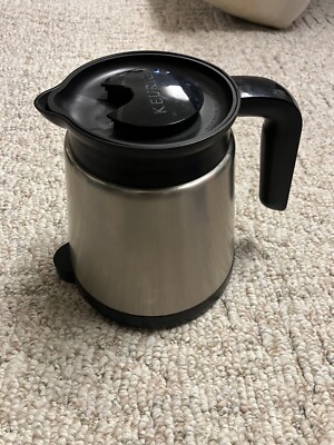 Keurig 2.0 Brushed Stainless Steel 32 Oz Thermal Coffee Pot Carafe