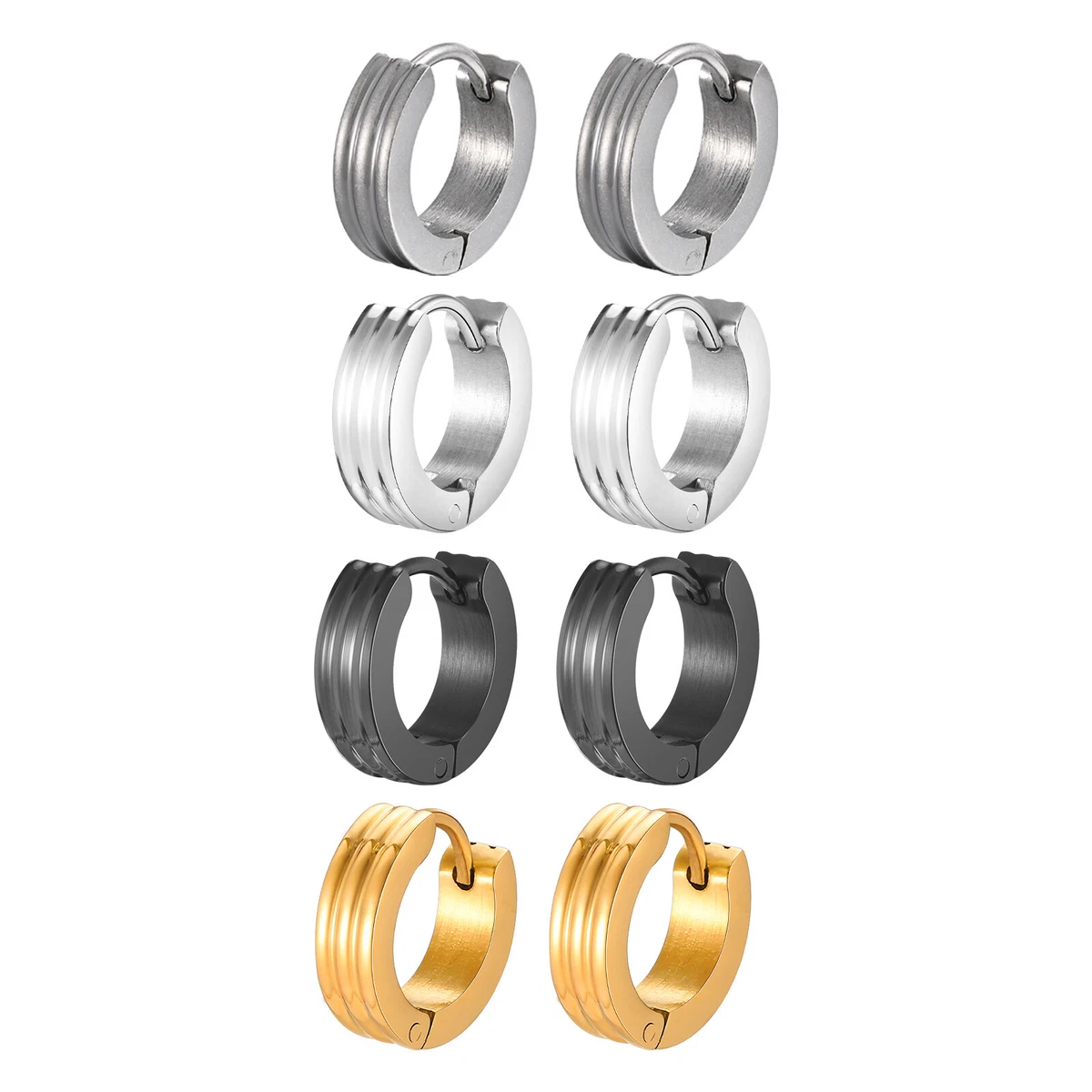 Pendientes Esprit Charms Para Mujer - Plata De Ley 925 Bañada En Oro, Con Circonitas Blancas, Longitud 0.5 Cm