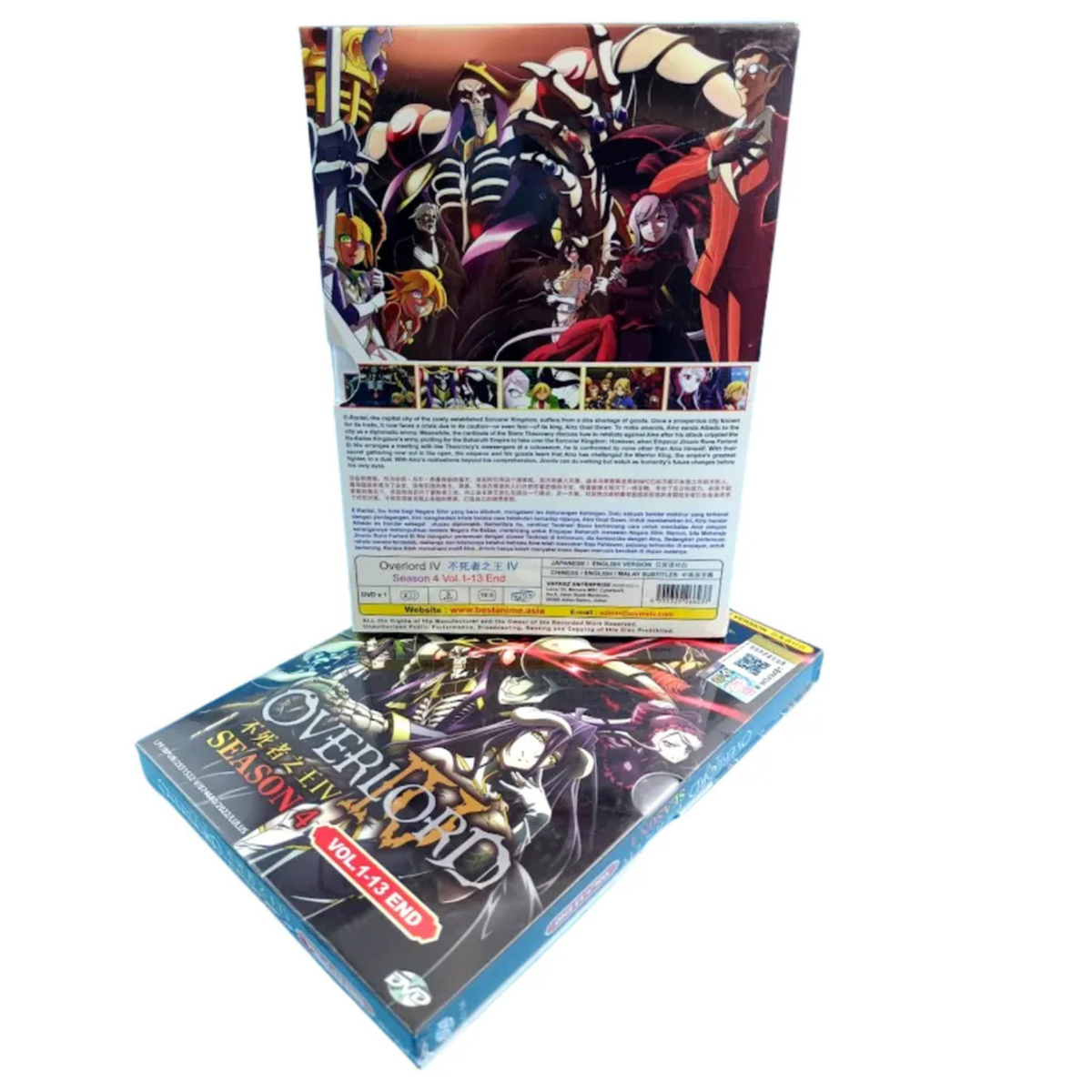 OVERLORD Season 4 [VOL.1-13 END] Anime DVD English Dubbed All