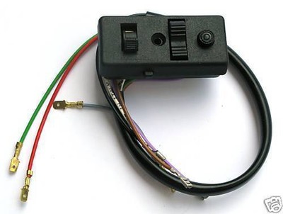 Interrupteur D'éclairage Pour Vespa PX 125/150/200 - Modèles à Partir De 1983, Neuf Sous Emballage