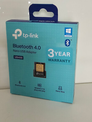 TP-Link UB400 Bluetooth 4.0 Nano-USB-Adapter USB Stick schwarz