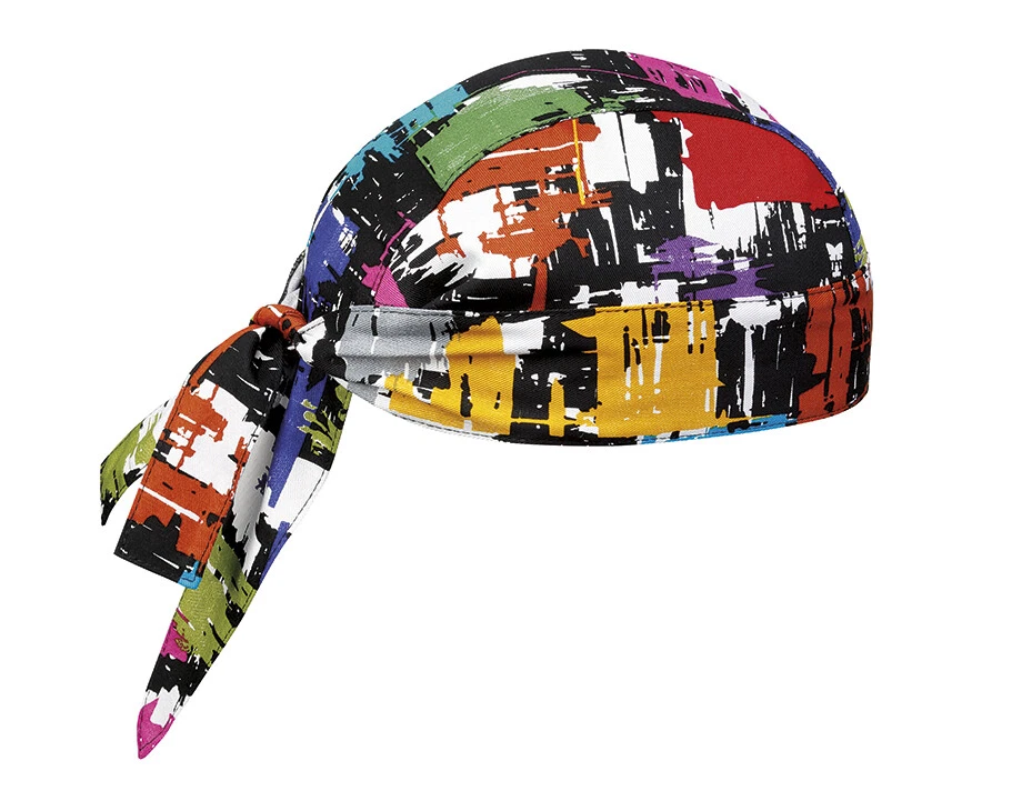 EGOCHEF Bandana Kochmütze Fantasy Graphic (bunter Motivdruck) ★KULT★