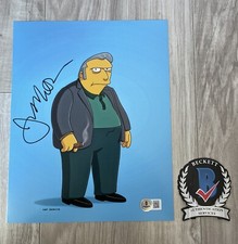 Joe Mantegna Signed Autographed 8x10 photo Beckett QR COA Fat Tony Simpsons 1