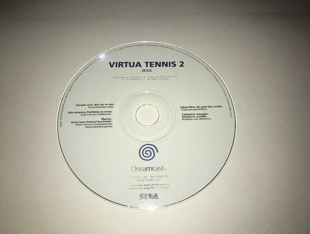Ducati World - Sega Dreamcast - PROMO SAMPLE WHITE LABEL (Gebraucht) in Hünenberg See für CHF 49