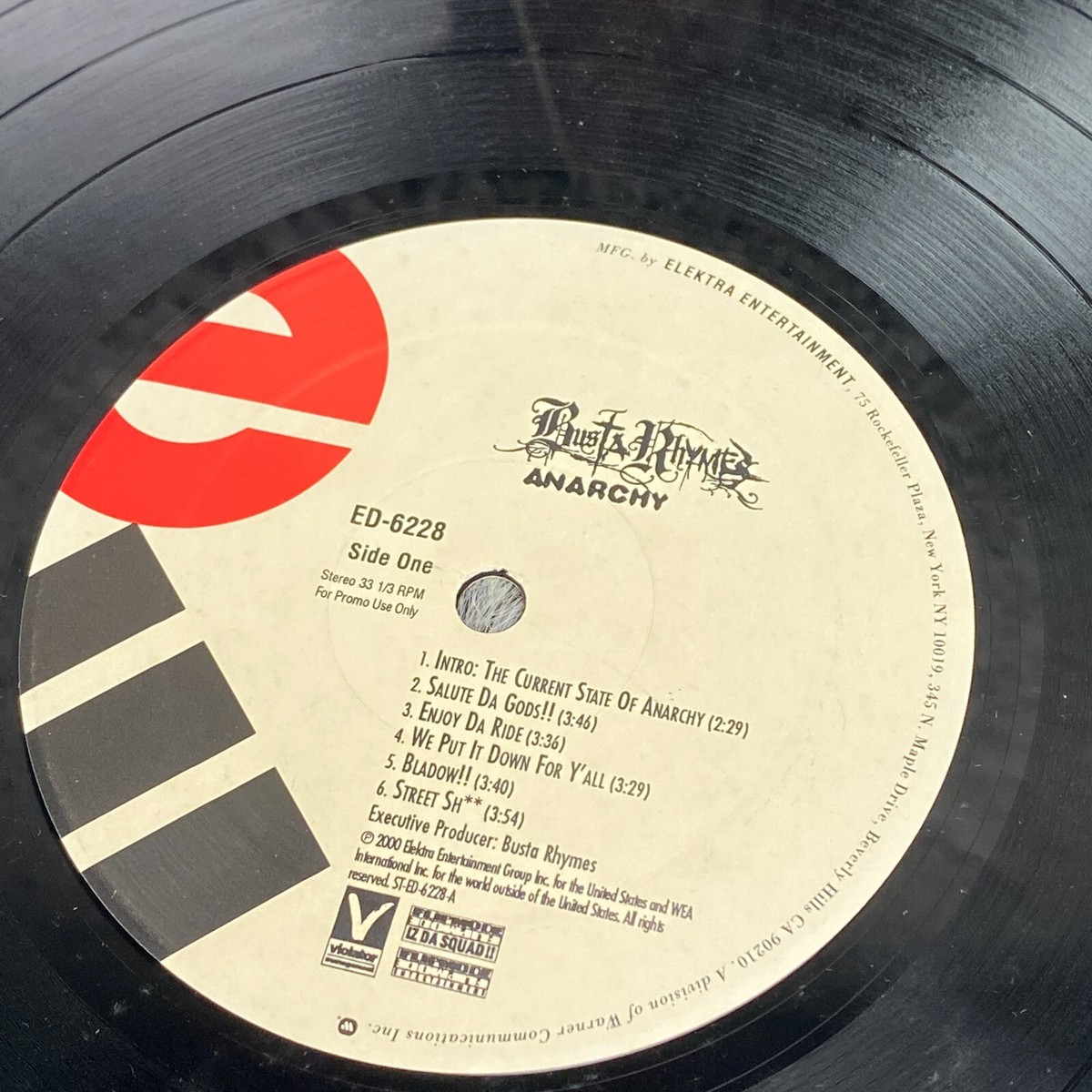 ★ Busta Rhymes ２枚組 レコード 2LP 美品 BUSTA RHYMES / ANARCHY 2枚組 LP Busta Rhymes, Anarchy