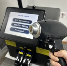 808 Diode Laser Pico 2in1 Face Body Lazer Hair Removal Picosecond Tattoo Removal