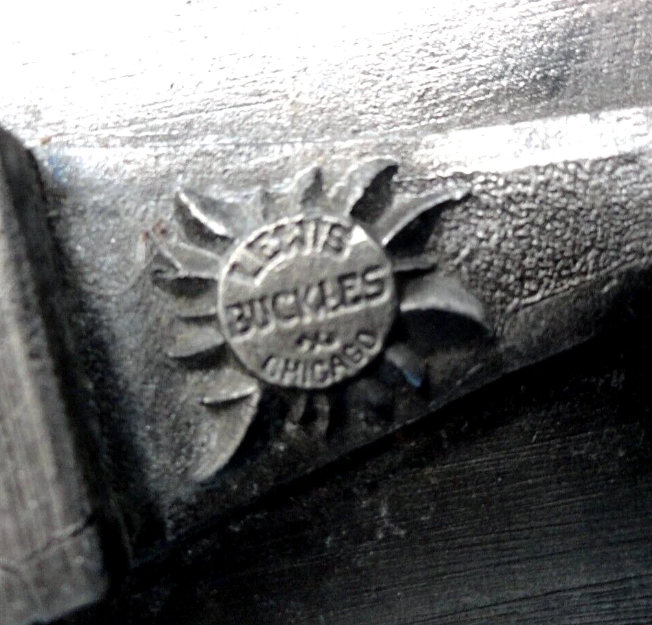 Hebilla de cinturón promocional Curtis Butterfinger Candy Bar vintage años 70 Lewis Chicago. GTA513 Foto 4 de 4