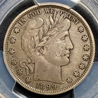 1899 (P) Barber Half Dollar - PCGS VF35 - Certified Problem-Free Very Fine 50c