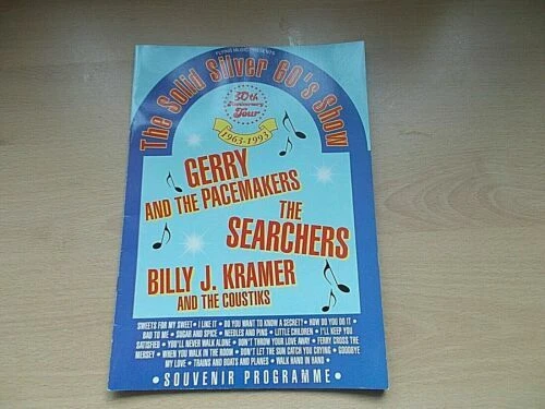 Programmes Music Memorabilia (1960s)