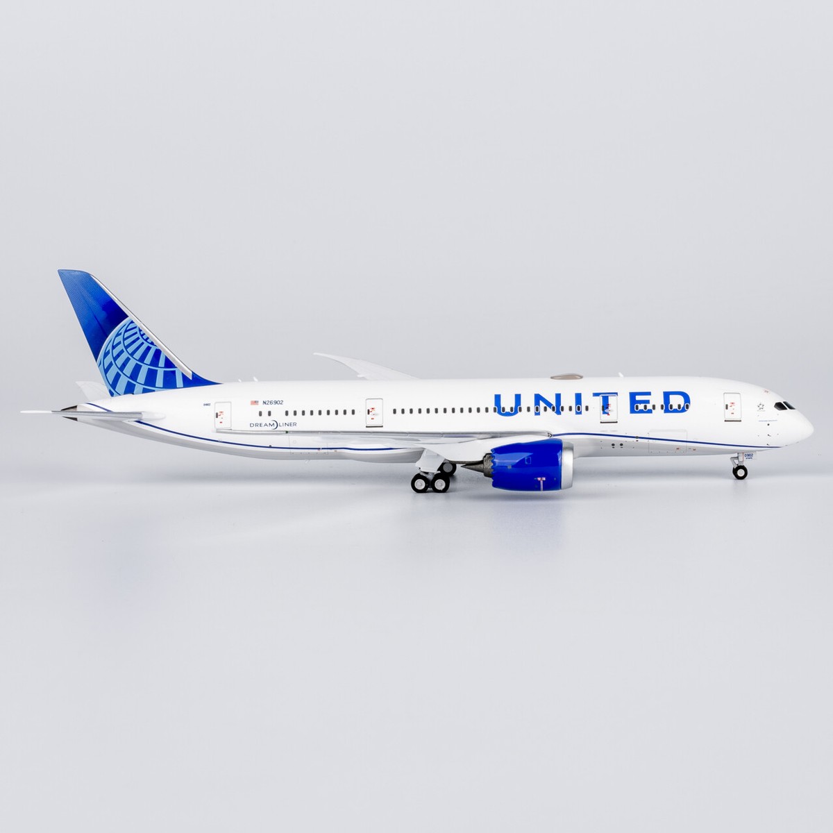 1:400 NGmodels United Airlines B787-8 Passenger Airplane Diecast