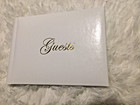 C.R.Gibson Gold Wedding or Anniversary Guest Book for 600 Names, 8" x 5.75"