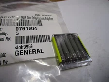 MDA-2-1-2 2.5A 250V MDA Time Delay Ceramic Body Fuse QTY 5