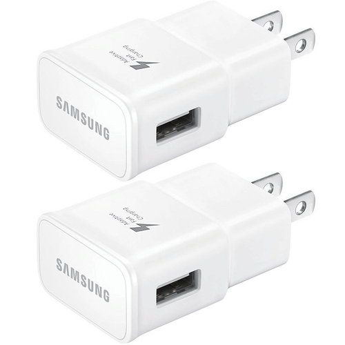 2x Adaptive Fast Charging Wall Charger For Samsung Galaxy S8 S9 S10+ Note 5 8 9 - Picture 1 of 5