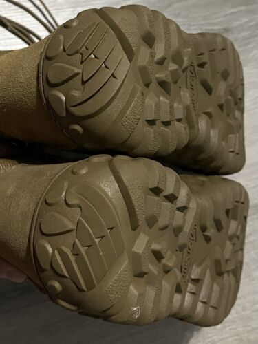 Rocky Mens Size 9 Coyote Brown Leather S2V Tactical PTFE Military Boots RKC050 - Picture 3 of 13