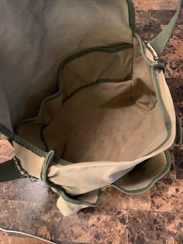Vintage Winchester Garment Bag Orvis like canvas Brown in Good Condition - Picture 5 of 10