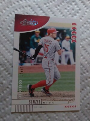 NICK SENZEL 2020 Panini Absolute #45. REDS | eBay