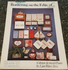 Bordering on the Edge of Lynn Waters Busa Graph It Arts Cross Stitch Book 3