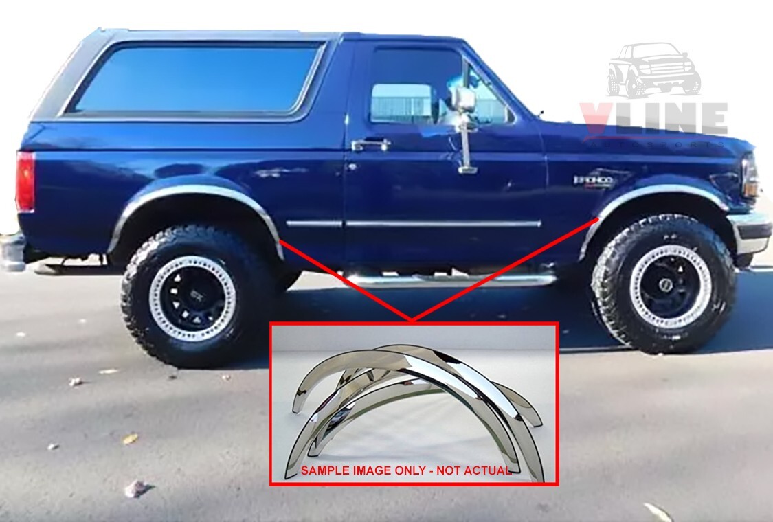 Fits 1987-1996 BRONCO / F-150 F-250 F-350 Polished Stainless