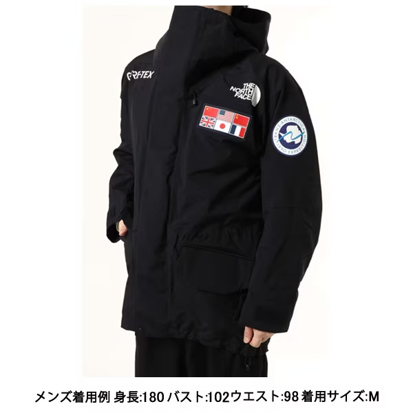 THE NORTH FACE Trans Antarctica Parka NP62238 GORE-TEX Black Gift Japan  Size L