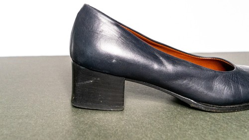 Scarpe Bally Ferval blu scuro décolleté comode made in Italy donna taglia US 5,5 - Foto 4 di 19