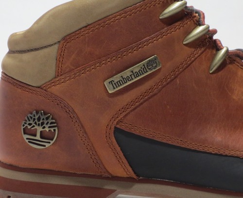 Timberland Men's Euro Sprint Leather Hiker Boots Wheat Black Gray A1NHJ - Picture 23 of 39