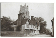 Old Tudor Houses, Stoke By Nayland, Suffolk, Postcard.