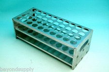 lab  aluminum test tube rack 24 tubes Φ32mm new
