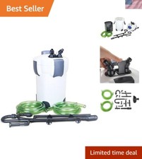 EfficientExternal 5-Stage Filter with 9W UV Sterilizer for Healthy Fish Habitats