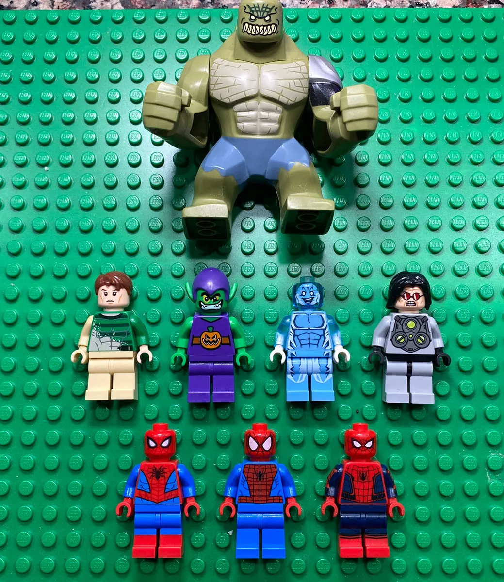 LEGO Marvel Superheroes Spider-Man Lizard Sandman Doc Ock Green Goblin  Electro