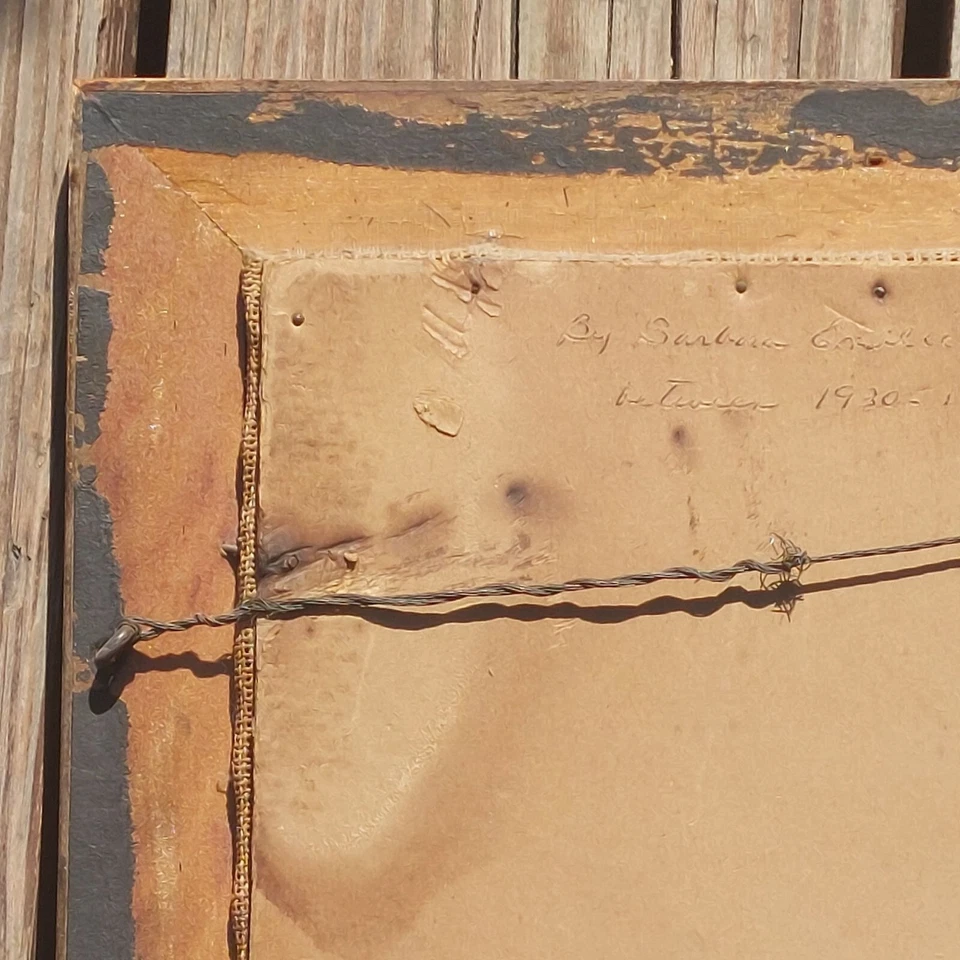 Buckingham Palace Needlepoint Art Wooden Frame Hiawatha Heirloom Kit 1930 1940 - Image 4 of 4