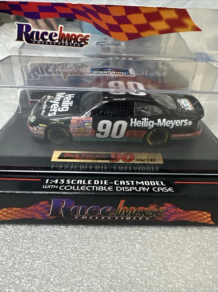 Race Dimension 4 Dick Trickle Heilig-Meyers 1998 Ford Taurus 1:43 NASCAR 90 - Изображение 2 из 4