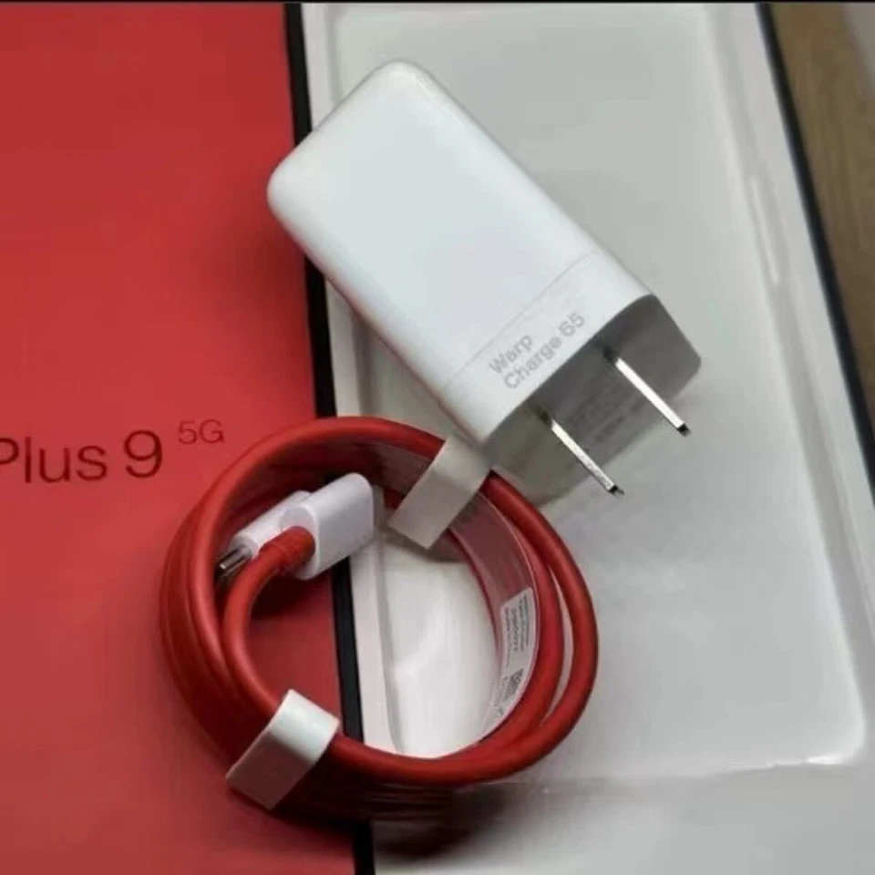 Original OnePlus 65W Fast Charger and Cable For OnePlus 9 Pro 8T 7T - Image 3 of 3