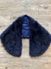 faux fur shawl wrap