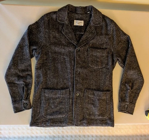 Our Legacy 1980-81 Wool blend Chore Jacket sz 50 Made in Italy Workwear - product listing photo