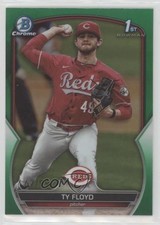 2023 Bowman Draft Chrome Green Refractor 67/99 Ty Floyd #BDC-155 6fs