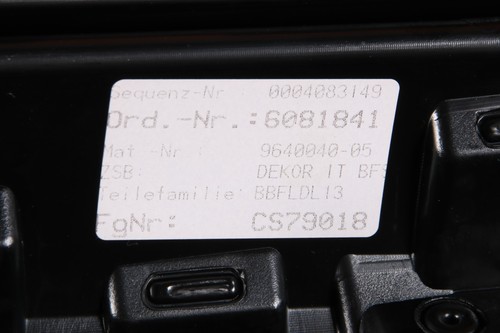 BMW G60 G61 M5 CRUSCOTTO CONSOLE DECORAZIONE MODANATURA ALLUMINIO ROMBO LL 9640040 - Foto 12 di 12