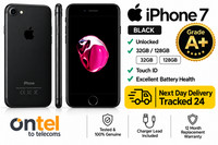 Apple iPhone 7 32GB 128GB Black Unlocked Smartphone Grade A+ Pristine Warranty